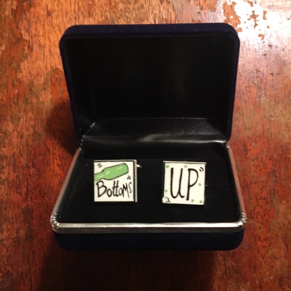 Ceramic Punny Cufflinks